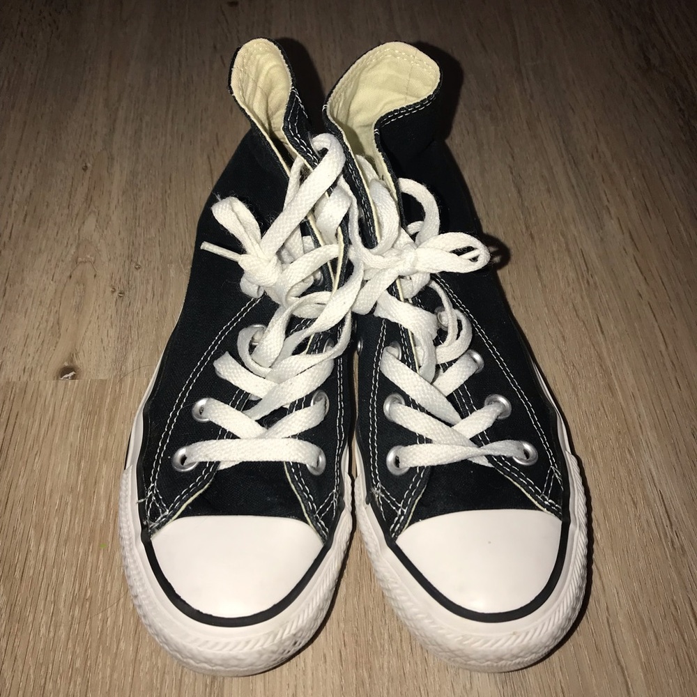 Black Hightop Converse